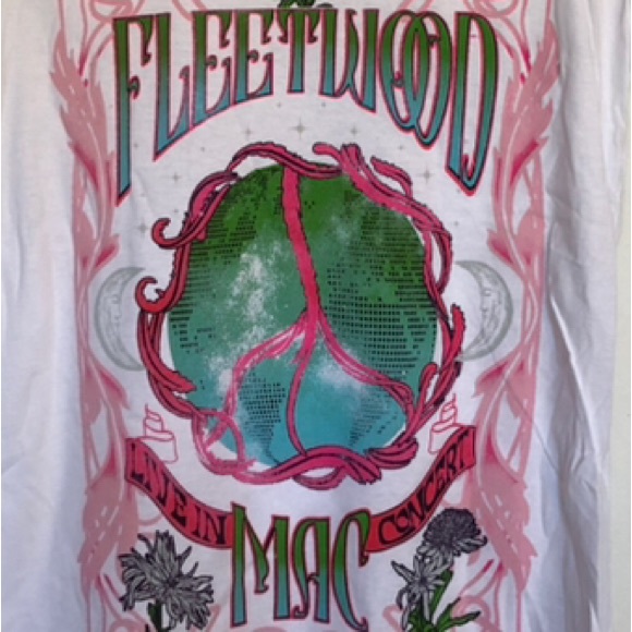 FleetwoodMac Live in Concert WOMENS T shirt - Picture 2 of 4